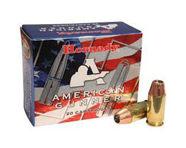 Hornady® 45 Auto American Gunner XTP HP 185-grain Multi-Use Ammo - 20 rounds