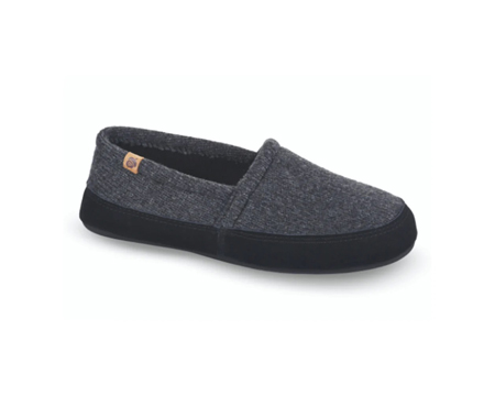 Acorn® Men's Original Acorn Moccasins Slipper - Dark Charcoal