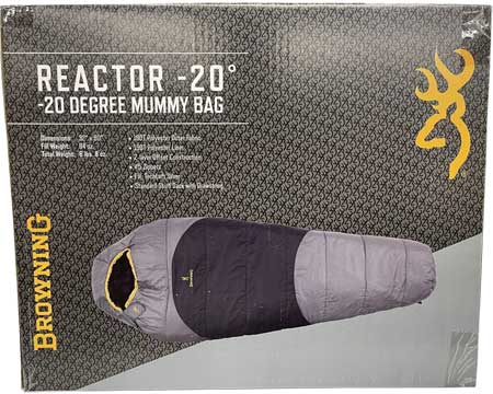 Browning® -20° Reactor Mummy Sleeping Bag