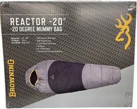 Browning® -20° Reactor™ Mummy Sleeping Bag