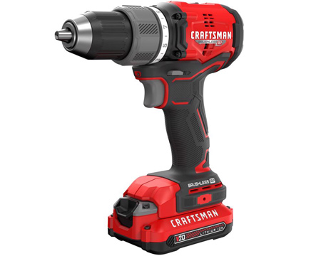 Craftsman® 20V 1/2 in. Cordless Compact Drill & Driver Kit - Brushless