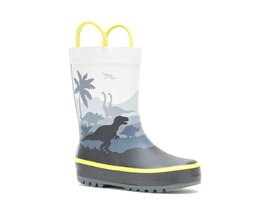 Kamik® Kids' Dino™ Rain Boots - Grey