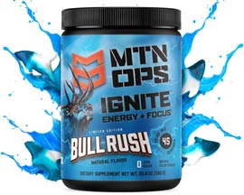 Mtn Ops® Ignite Limited Edition Supercharged Energy & Focus Drink Mix - Bull Rush