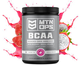 Mtn Ops® BCAA 2.1:1 Exercise Drink Mix - Strawberry Dragonfruit
