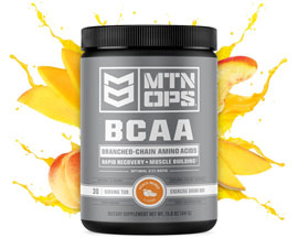 Mtn Ops® BCAA 2.1:1 Exercise Drink Mix - Peach Mango