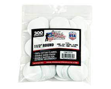 Pro-Shot Products®  Gun Cleaning Patches 6mm / .30 Cal - (300ct)