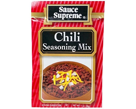 Sauce Supreme® Seasoning Packet - Chili