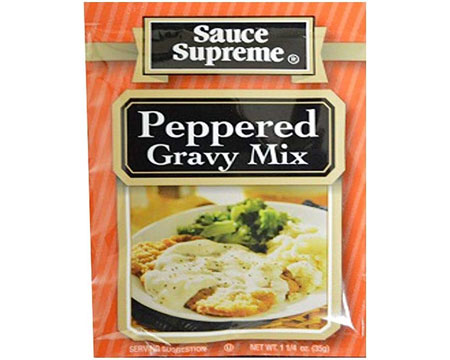 Sauce Supreme® Seasoning Packet - Peppered Gravy