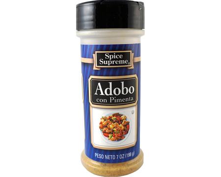 Spice Supreme® Adobo Seasoning with Pepper