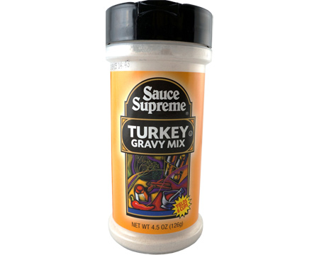 Sauce Supreme® Large Gravy Mix - Turkey Gravy