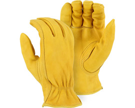 Yellowstone® Irregular B-Grade Deerskin Work Gloves