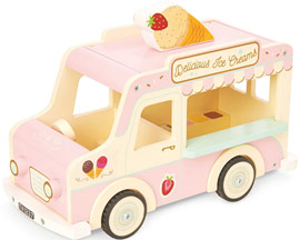 Le Toy Van® Daisylane Ice Cream Truck Wooden Toy