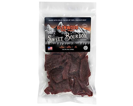 Glenwood® Sweet Bourbon Beef Jerky - 9 oz