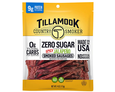 Tillamook® Zero Sugar Spicy Jalapeño Smoked Sausages - 4 oz