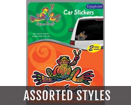 Enjoy It® Assorted Car Sticker Sheets