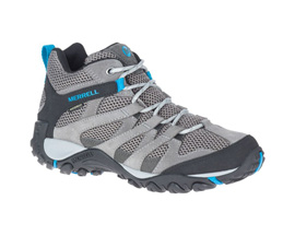 Merrell® Women's Alverstone™ Mid Waterproof Hiking Shoes - Charcoal / Tahoe