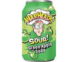 Warheads® 12 oz. Sour Soda - Green Apple Soda