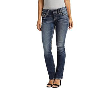 Silver Jeans Co.® Women's Suki Mid Rise Skinny Jeans - Indigo