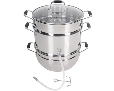 VKP Brands® Stainless Steel Steam Juicer