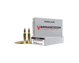 Nosler® .223 Rem Varmageddon 62-Grain FBHP Tipped Ammunition - 20 Rounds