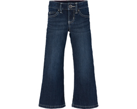 Wrangler® Girls' Premium Patch Western Jeans (4-14) - ER Wash