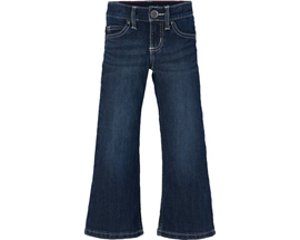 Wrangler® Girls' Premium Patch Western Jeans (4-14) - ER Wash