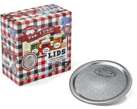 Two Lumps of Sugar® Wide Mouth Canning Lids - Box of 24