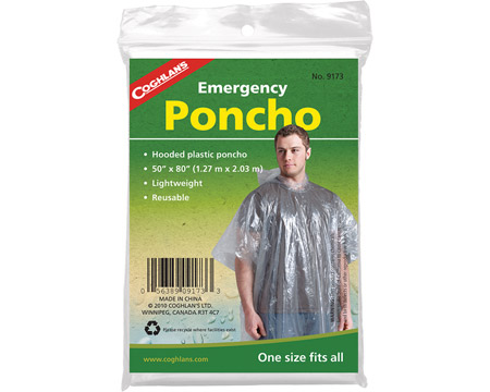 Coghlan's Emergency Poncho