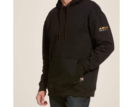 Ariat® Men's Rebar Workman Hoodie - Black