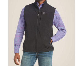 Ariat® Men's Vernon 2.0 Softshell Vest - Black