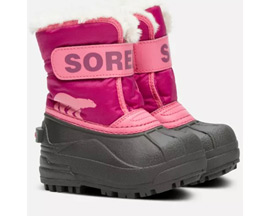 Sorel® Toddler's Snow Commander™ Snow Boots - Tropic Pink/Deep Blush