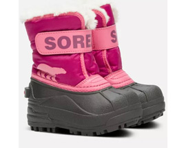 Sorel® Toddler's Snow Commander Snow Boots - Tropic Pink/Deep Blush