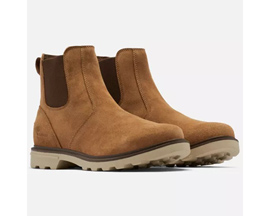 Sorel® Men's Carson Chelsea Boots - Camel Brown/Oatmeal