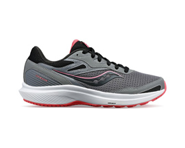 Saucony® Women's Cohesion 16 Running Shoes - Charcoal/Petal