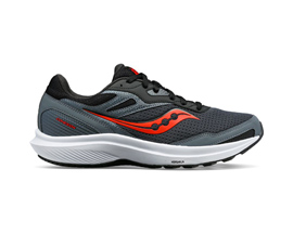 Saucony® Men's Cohesion 16 Running Shoes - Shadow/Red Sky