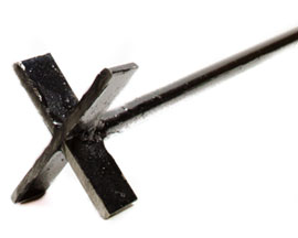 Rustic Ironwerks Letter "X" Steak Branding Iron