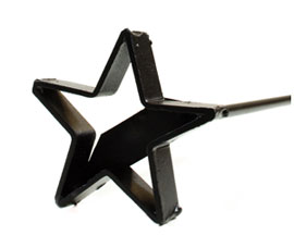 Rustic Ironwerks Star Steak Branding Iron