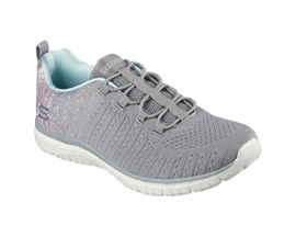 Skechers® Women's Virtue Sneaker Shoe - Gray / Multi