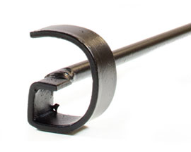Rustic Ironwerks Letter "G" Steak Branding Iron