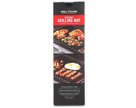Grill Mark® Fiber Cement 15.75 in. x 13 in. Grill Cooking Mat - 1 Pack