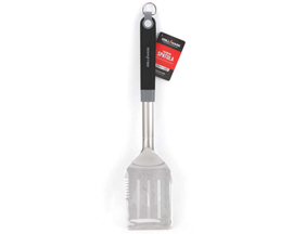 Grill Mark® Stainless Steel Grill Spatula - Black / Silver