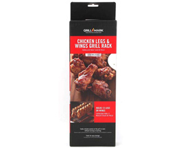 Grill Mark® Stainless Steel 13. 75 in. x 5 in. Chicken Leg / Wing Hanger - 1 Pack