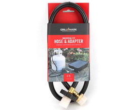 Grill Mark® Propane Hose 4 ft. Universal Gas Line Hose & Adapter