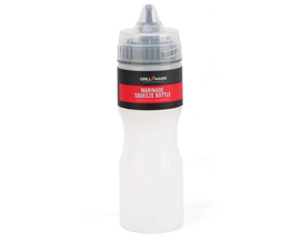 Grill Mark® Condiment Bottle Marinade Squeeze Bottle - White / Black