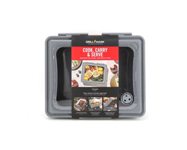 Grill Mark® Food Container Cook, Carry & Serve - Gray