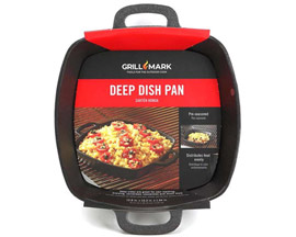 Grill Mark® Cast Iron 12.8 in. x 10.3 in. Deep Dish Pan
