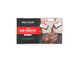 Grill Mark® Stainless Steel Rub Shakers - 2 Pack