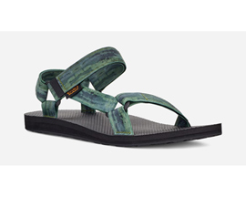 Teva® Men's Original Universal® Tie-Die Sandals - Sorbet Dark Olive