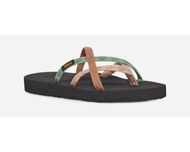 Teva® Women's Olowahu® Flip Flop Sandals - Mixed B Maple Sugar Multi