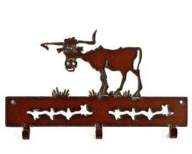 Rustic Ironwerks Mad Cow Decorative Hooks